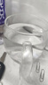 富光花茶杯 男女士茶水分离杯子 双层办公泡茶玻璃杯带把高硼硅水杯 实拍图