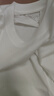 拇指白小T一代纯棉短袖T恤男女春夏休闲小白丅百搭打底衫 皓白男款 M  实拍图