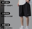 回力（Warrior）运动短裤男夏季裤子男冰丝速干透气休闲裤跑步健身系带篮球五分裤 实拍图