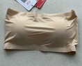 浪莎无肩带内衣女防滑隐形抹胸式裹胸夏薄款冰丝无痕美背文胸 肤色 L 实拍图