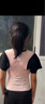 背背佳矫姿带儿童学生女生透气款挺拔开肩背带端正姿势带U9蜜桃粉-M 实拍图