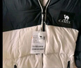 骆驼（CAMEL）【拒水羽绒】户外羽绒服鸭绒加厚羽绒衣经典时尚防风保暖运动外套 A33CR07164，橡木灰幻影黑，男女同款 M （女生拍小一码） 实拍图