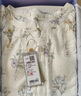 嫚熙（EMXEE）春秋季弹力丝麻棉月子服孕妇哺乳睡衣产妇产后家居服 绮幻花信-两件套 XL 实拍图