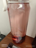 希乐（cille）水杯大容量运动男女夏季tritan刻度茶水分离塑料杯子雪球白860ml 实拍图