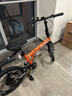 Jeep 吉普(JEEP)山地自行车男女公路车学生折叠减震城市车变速-飞虎 飞虎-20寸-辐条轮-活力橙 7速一代标配版 实拍图