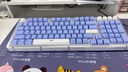 罗技（Logitech）ALTO KEYS K75M 琥珀系列 AI客制化无线机械键盘 热插拔大理石轴 蓝紫色 实拍图
