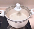 炊大皇 汤锅不粘锅 易洁煲汤炖煮熬粥汤奶锅22cm 磁炉通用 麦萌MM22TG 实拍图