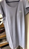 蕉内（Bananain）棉棉300S睡裙女士莫代尔夏季凉感睡衣带杯防走光短袖无袖吊带睡裙 【短袖带杯】徽蓝 M 实拍图