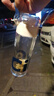 希乐 男女士双层玻璃杯 经典简约茶水分离水杯子 便携创意泡茶杯300ml 奶白色BL-2230 实拍图