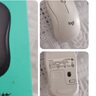 罗技（Logitech）M221 轻音鼠标 无线鼠标 办公鼠标 对称鼠标 带无线微型接收器 米白色 实拍图
