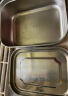 宇太（YUTAI）304不锈钢饭盒学生饭盒多用快餐盒 便当盒食堂饭堂打饭餐盒带盖 实拍图