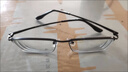 凯米近视眼镜1.74超薄防蓝光平光镜超轻光学眼镜架专业配眼镜带度数 990070黑色 镜架+凯米U2高清1.67防污镜片[-800度内] 实拍图