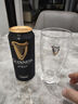 健力士（GUINNESS）精酿黑啤 百威集团 440mL 8罐 +浪涌杯 礼盒装 实拍图