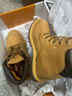 添柏岚（Timberland）官方踢不烂女鞋黄靴马丁靴户外防水偏小|8168R 8168RW/小麦色 TB1 仅批次不同 39 鞋内长：25CM 实拍图