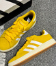 adidas「面包鞋」GRAND COURT BASE 00s休闲低帮板鞋男女阿迪达斯   银灰黄/白色/树脂黄   36 实拍图