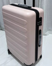 90分扩容行李箱24英寸莱茵河大容量旅行箱PC耐磨密码轻音拉杆箱樱花粉 实拍图