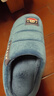 大嘴猴（paul frank）棉拖鞋女士秋冬季室内家居拖鞋毛绒保暖厚底棉鞋女款浅灰250PF607 实拍图