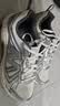NEW BALANCE NB410官方夏季运动鞋男鞋女鞋复古户外越野百搭网面透气休闲鞋 白色/银色 宽鞋楦2E MT410KM5 44 (脚长28cm) 实拍图