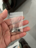 惜礼黑曜石项链女士S925纯银豆豆精致吊坠锁骨链520情人节礼物送老婆 黑曜石·925银项链 实拍图