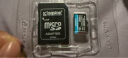 金士顿（Kingston）256GB TF（MicroSD）内存卡U3 V30 A2 4K 读170MB/s游戏机 行车记录仪 运动相机无人机 监控存储卡 实拍图