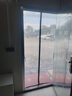 全磁条防蚊门帘入户门金刚网门帘免打孔魔术贴自沾纱帘阳台防蚊虫 加粗脊柱全磁条-金刚网条灰色 宽90*高200 实拍图