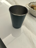 京东京造 马克杯 咖啡不锈钢对杯情侣家用户外水杯子套装鹦鹉绿 350ml*2 实拍图