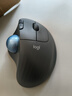 罗技（Logitech）ERGO M575无线蓝牙鼠标 人体工学轨迹球办公 笔记本电脑家用鼠标 商用版 石墨黑 实拍图