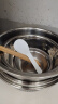 美厨（maxcook）304不锈钢盆筛五件套 30cm加大加厚洗菜盆沙拉盆 味斗套装MCWA797 实拍图