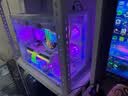 酷月C200霓虹线 主板ARGB神光同步霓彩发光线 显卡8Pin/24Pin电脑主机机箱灯条rgb灯板电源装饰霓彩线 C200EX白色（主板/3X8PIN供电线用） 实拍图