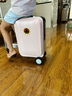 Airwheel爱尔威电动行李箱可骑行拉杆箱可坐可代步铝框箱包20英寸登机箱 实拍图