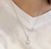 唯一（Winy）999纯银项链老婆生日520送女朋友礼物母亲节送妈妈吊坠首饰 实拍图