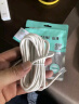 山泽（SAMZHE）电话线 4芯多股6P4C纯铜语音跳线 座机延长线传真机连接线 成品电话线带水晶头 10米 DH-4010L 实拍图