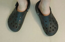 卡骆驰crocs洞洞鞋贝雅男鞋女鞋轻便耐磨一脚蹬拖鞋休闲鞋|10126 黑色-001 43 (270mm) 实拍图