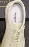 皓顿（HAUT TON）【向佐同款】男鞋头层牛皮舒适休闲鞋百搭小白鞋真皮一脚蹬板鞋子 白色 39 适合运动鞋40码 实拍图
