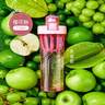 膳魔师（THERMOS）摇摇杯大容量水杯学生奶昔杯健身Tritan塑料杯子带刻度TP4086 樱花粉【搅拌格升级】 710ml 实拍图
