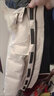 FNKM反季羽绒服男女大码冬季学生防寒服大毛领加厚工装派克服情侣外套 米白色 XL 建议【115-130斤】 实拍图