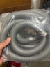 适用小天鹅美的海尔等全自动波轮滚筒洗衣机接水管进水管排水管延长管下水管送卡箍 3米加厚高弹力洗衣机排水管+送卡箍 实拍图