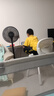 美的（Midea）电风扇家用7叶落地扇摇头电风扇循卧室宿舍轻音风扇台式桌面小型风扇台地两用升级款 黑色丨智能定时预约30adr 实拍图