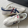 Onitsuka Tiger鬼塚虎男鞋 慢跑鞋透气轻便男女款运动休闲鞋RUNSPARK 白色/藏青色(1183B480-107) 40 实拍图