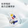 泰兰尼斯夏季新款学步鞋包头防踢儿童凉鞋防滑软底镂空透气男宝宝机能鞋 白/蓝 23 适合脚长15.0cm内长15.5cm 实拍图