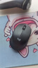 罗技（Logitech）M280 M275无线鼠标 笔记本电脑商务办公鼠标人体工学鼠标USB右手鼠标舒适多彩 带无线2.4G接收器 M280 黑色 实拍图