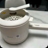 美的（Midea）电煮锅 电蒸锅 便携式可折叠1.6L旅行出差家用 宿舍小电锅学生宿舍泡面锅多功能锅XZE1621S 配蒸笼 实拍图