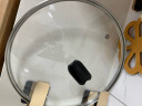 九阳（Joyoung）炒锅 不粘锅炒菜锅28cm加大平底煎锅燃气灶电磁炉通用烹饪锅具 实拍图