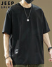 JEEP SPIRIT 吉普短袖T恤男夏季男士冰丝凉感男装上衣服运动速干宽松半袖 实拍图