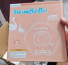 swimbobo婴儿游泳圈脖圈0-5个月新生儿游泳脖圈婴儿洗澡颈圈粉色BO1003M 实拍图
