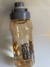 贝瑟斯 塑料水杯男女超大容量杯子运动户外夏季便携太空杯 灰色2200ml 实拍图