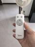 美的（Midea）【劲风酷爽】七叶轻音柔风电风扇家用遥控落地扇台式桌面小型风扇大风力节能立式摇头电扇 SAH30BK 实拍图