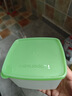 特百惠（Tupperware）冷藏800ml*1保鲜盒蔬菜水果收纳盒食品级密封冰箱储物盒 绿色盖 实拍图