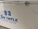 雪花（SNOWFLK）冰柜商用家用冷柜卧式大容量全冷冻柜展示柜 【598数显】双温扩容款|一级能效 空柜温度可达-30度丨铜管速冷低耗 实拍图