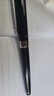 毕加索（pimio）骑士钢笔高端轻奢成人礼物18岁生日礼物男生钢笔男士高档签字笔商务礼盒桌面摆件 可刻字 T02黑色银夹（钢笔） 实拍图